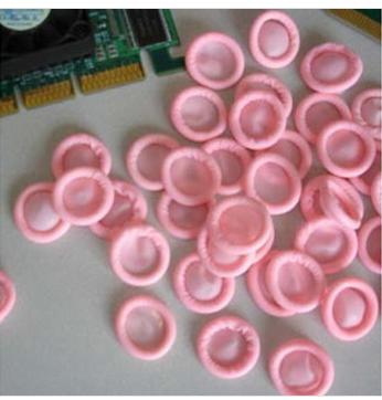 Pink ESD Finger Cot,ESD Finger Cots,Anti-static Fingerstalls